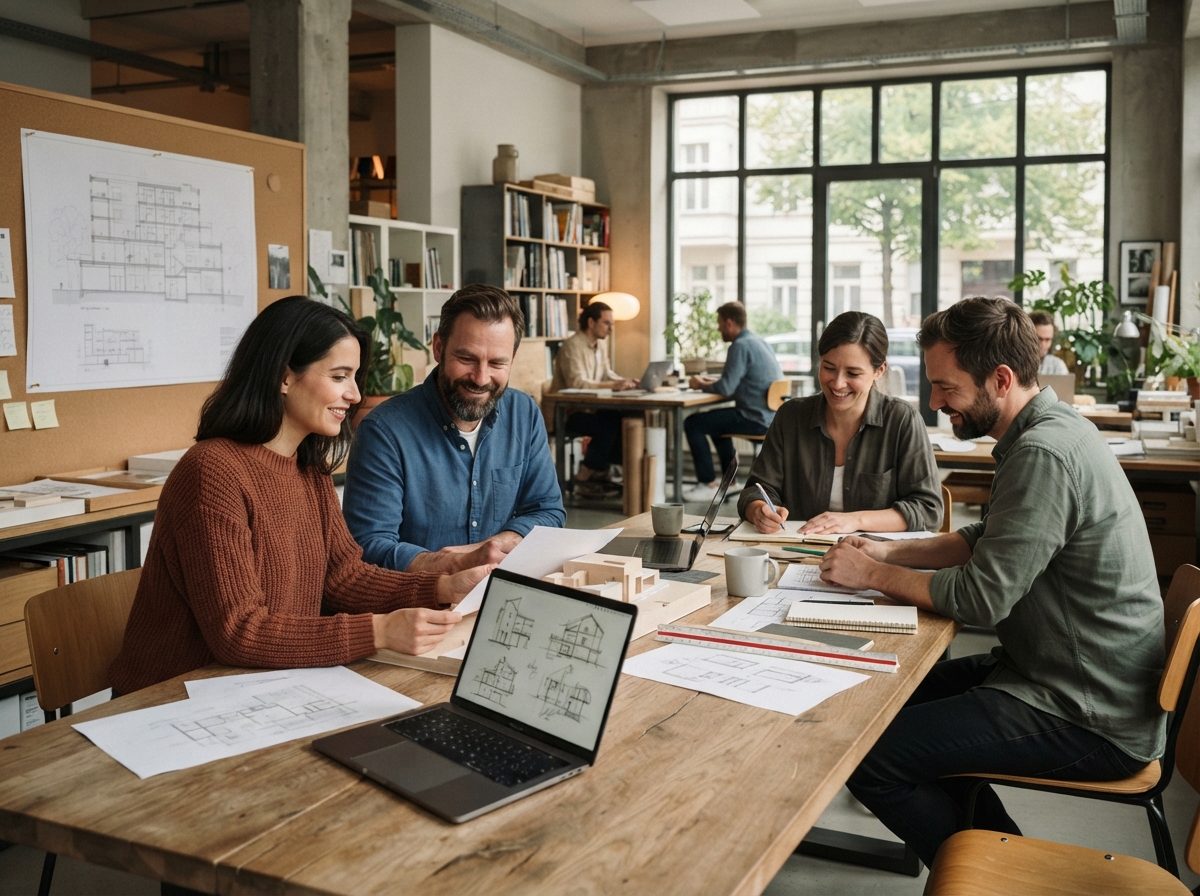 Aurak Lurgenden Team bei der Arbeit an Analysemodellen